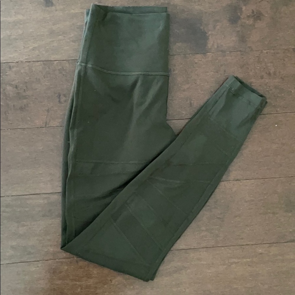 Lululemon Wunder Under Mesh Tights